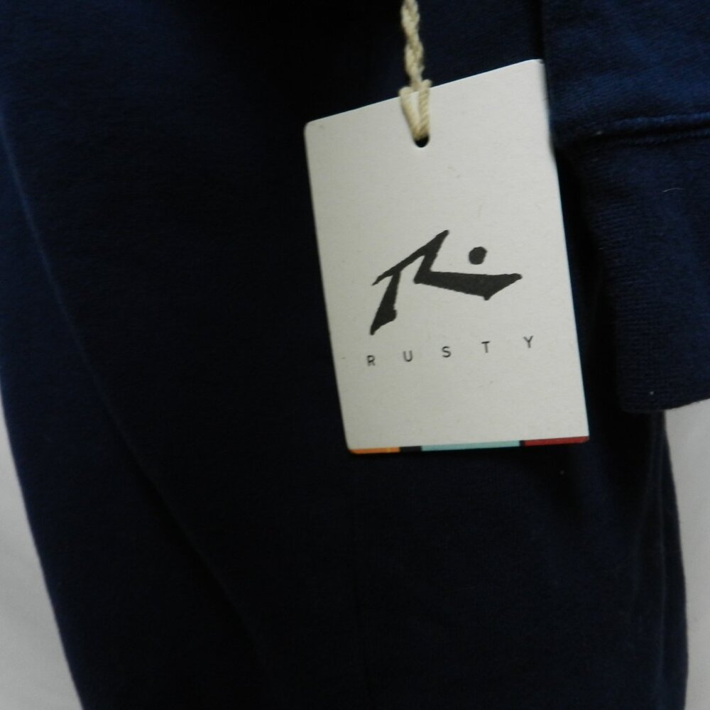 RUSTY Surfboards sweatshirt knit crew Fleece lined NEW NWT Size Sz Medium Md M - Picture 8 of 13
